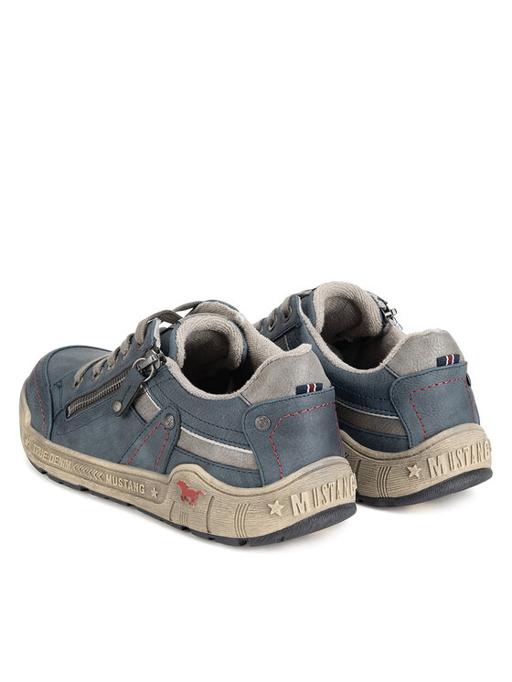 Mustang Półbuty Mustang 1290-302 Niebieski