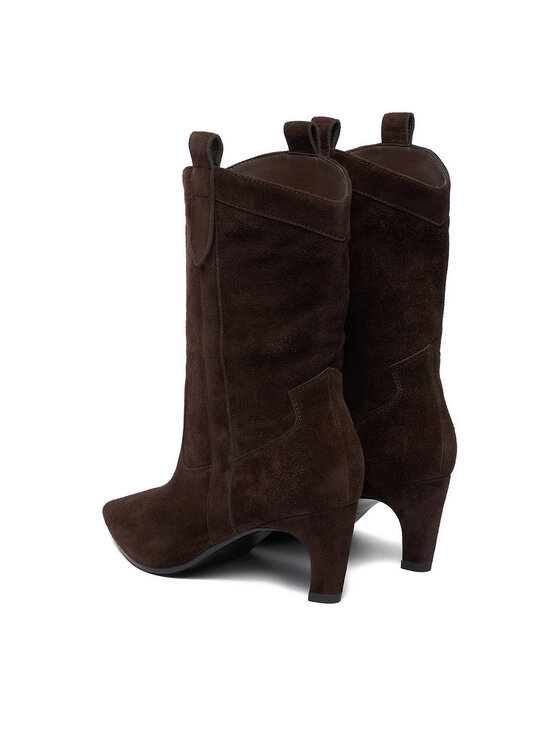 GINO ROSSI Ботильйони GINO ROSSI EO-ZARA-LT2546 Коричневий