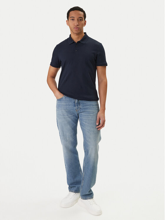 Calvin Klein Jeans Calvin Klein Jeans Polo Classic Monogram LV04RD255G Azul marino Regular Fit