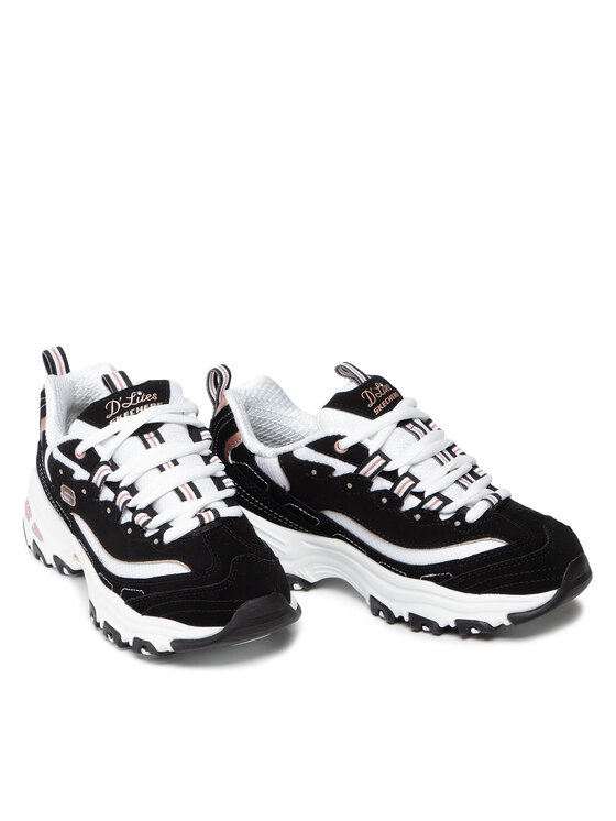 Skechers Sportcipők Skechers Devoted Fan 13154/BKRG Fekete
