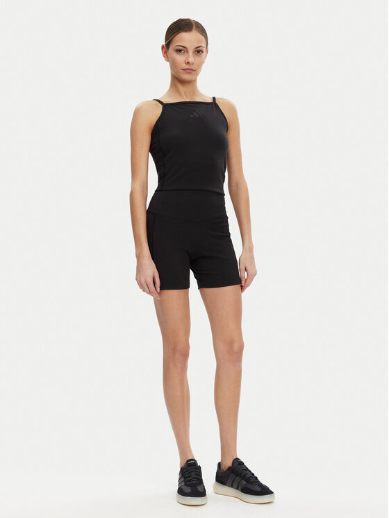adidas adidas Топ ALL SZN Rib JJ1224 Чорний Slim Fit