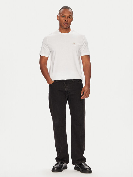 Calvin Klein Jeans Calvin Klein Jeans Marškinėliai LV04RC272G Balta Regular Fit