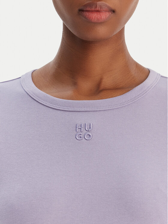 HUGO HUGO Camiseta Deloris 50512002 Violeta Regular Fit