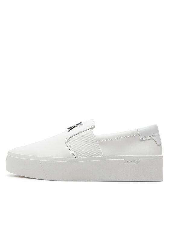 Calvin Klein Kedai Calvin Klein Flatform Cup Slip On Re Lock Lth HW0HW02057 Balta