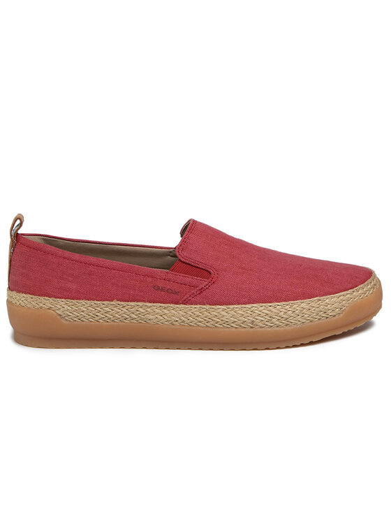 Geox Espadrile Geox U Mondello C U029EC 00010 C7000 Rdeča