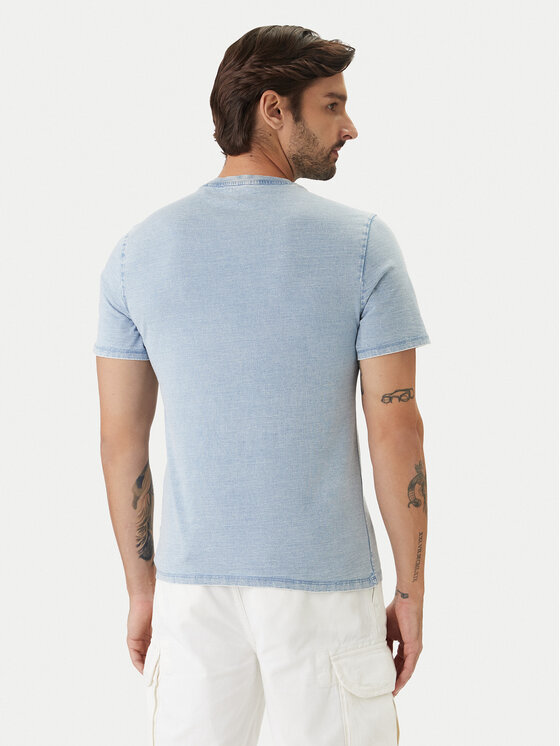 Guess Jeans Guess Jeans Camiseta M6GI55 KCTG1 Azul Slim Fit