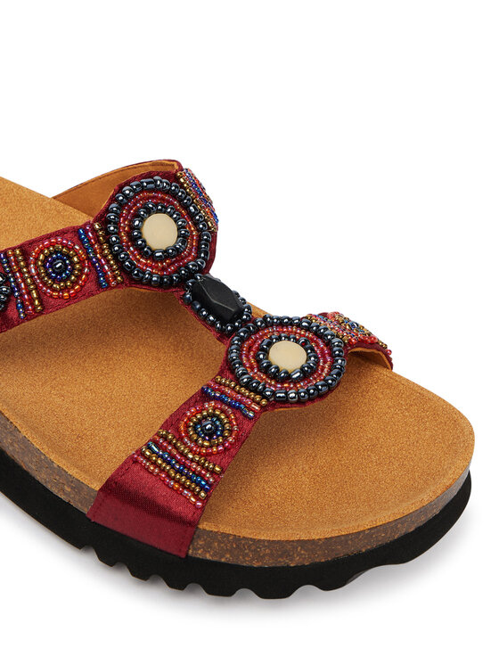Scholl Шльопанці Scholl New Bogota MF26607 Бордовий