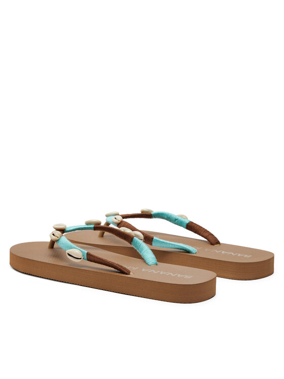 Banana Moon Žabky Banana Moon Nilulu Seaside Hnedá