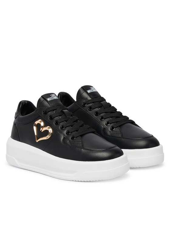 LOVE MOSCHINO Снікерcи LOVE MOSCHINO JA15485G0OIA0000 Чорний