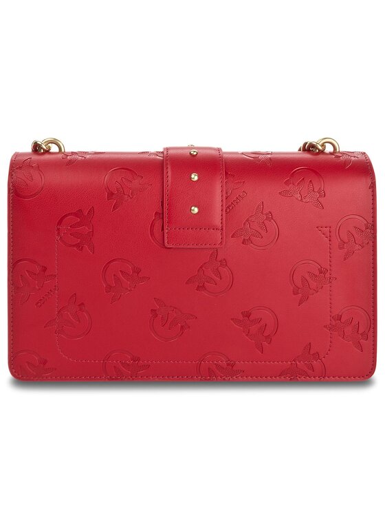 PINKO Borsetta Pinko Love Imprime Tracolla PE 18 PLTT 1P214C Y4K2 Rosso