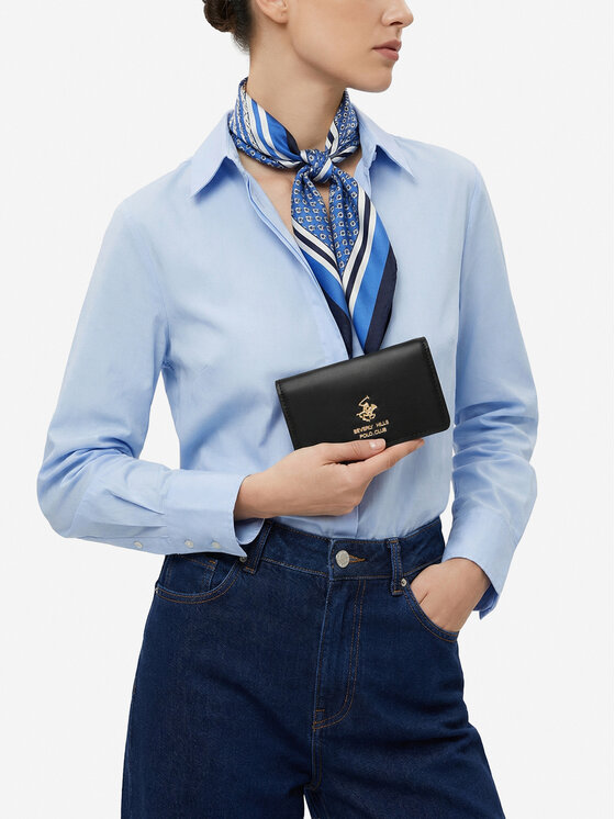 Beverly Hills Polo Club Гаманець Beverly Hills Polo Club CWBEO-BHPC-W1-006-SS26 Чорний