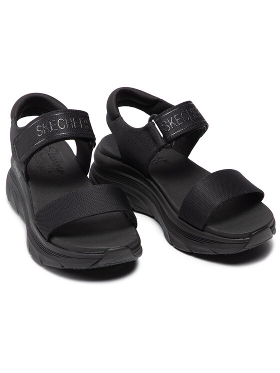 Skechers Sandály Skechers New Block 119226/BBK Černá