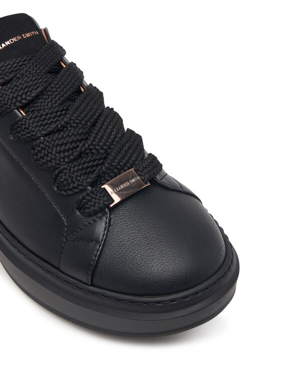 Alexander Smith Sneakersy Alexander Smith Wembley Rouched ASBEWAW-0183 Čierna