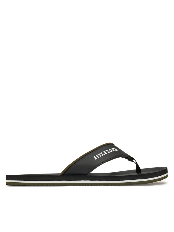 Tommy Hilfiger Flip flop Tommy Hilfiger Padded Comfort Hilfiger B Sandal FM0FM05440 Negru