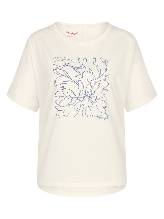 Triumph Triumph Сорочка-піжама Mix & Match 10218281 Бежевий Relaxed Fit