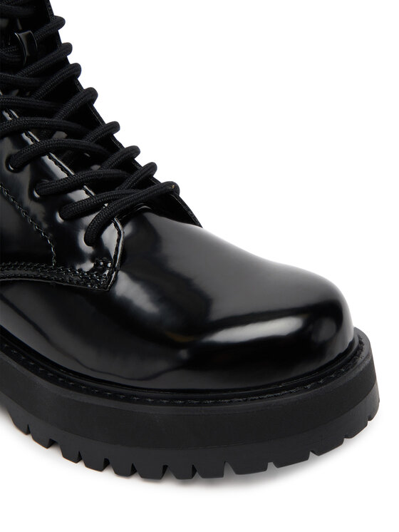 DKNY Šnurovacia obuv DKNY Batu K3511773 Čierna