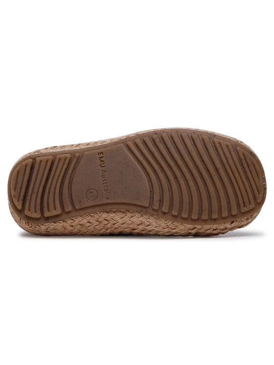 EMU Australia Espadrilky EMU Australia Millner Metallic K12506 Stříbrná