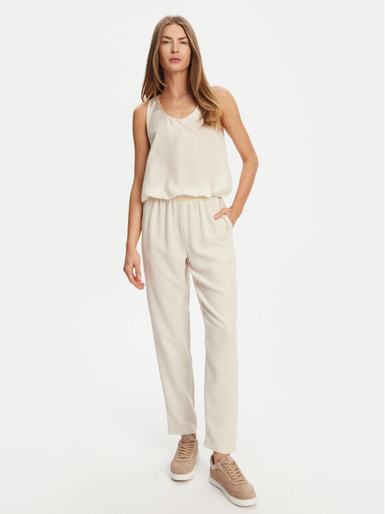 Marella Marella Top Meana 2513161045 Écru Regular Fit