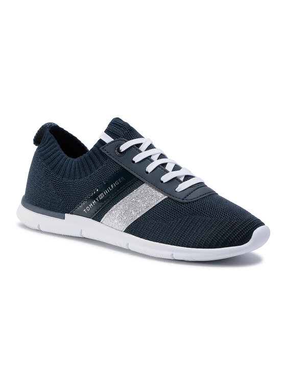 Tommy Hilfiger Sneakers Tommy Hilfiger Feminine Lightweight Sneaker FW0FW05014 Bleumarin
