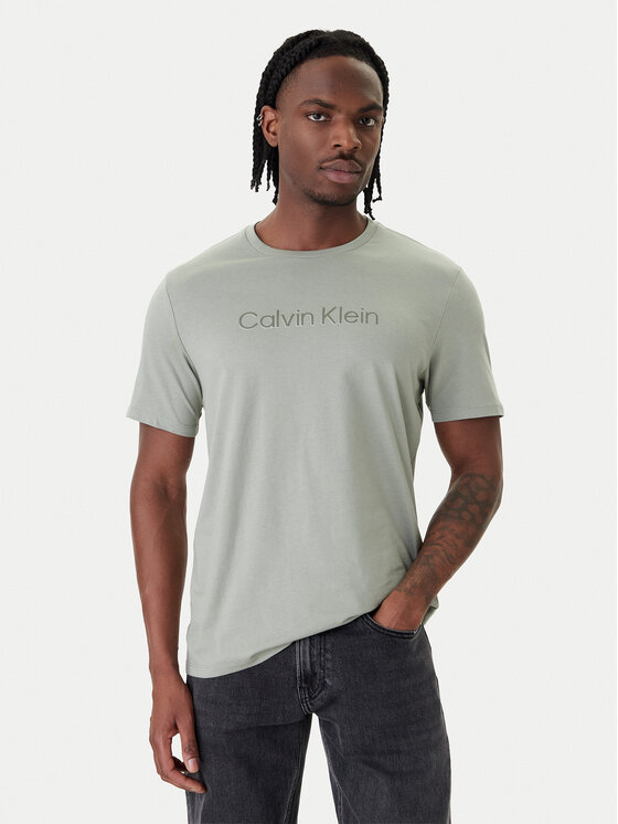 Calvin Klein Calvin Klein Camiseta LV04LF809G Gris Regular Fit