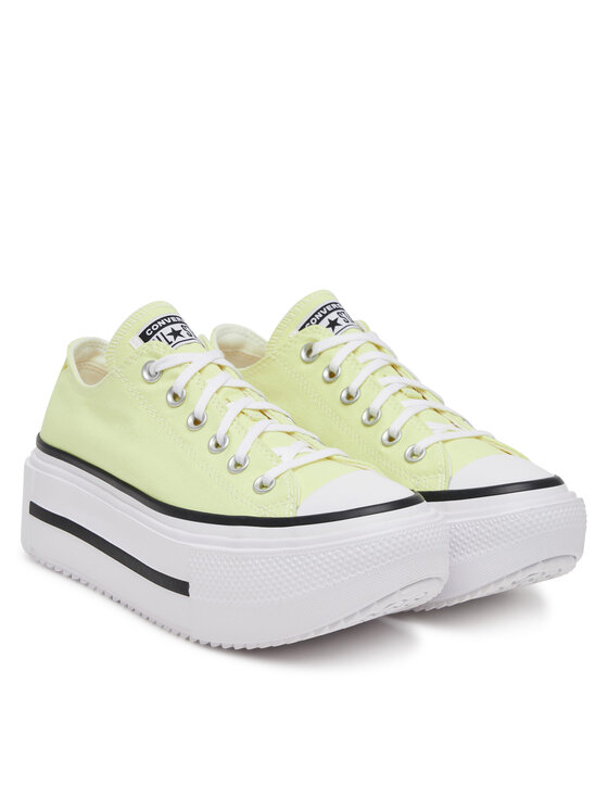Converse Кеди Converse Chuck Taylor All Star Lift Double Stack Platform A16283C Жовтий