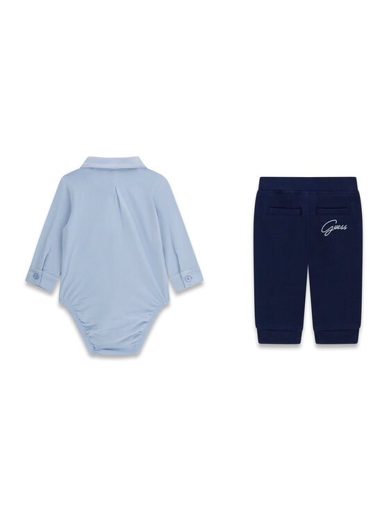 Guess Guess Set body i hlače P6RG05 J1311 Plava Regular Fit