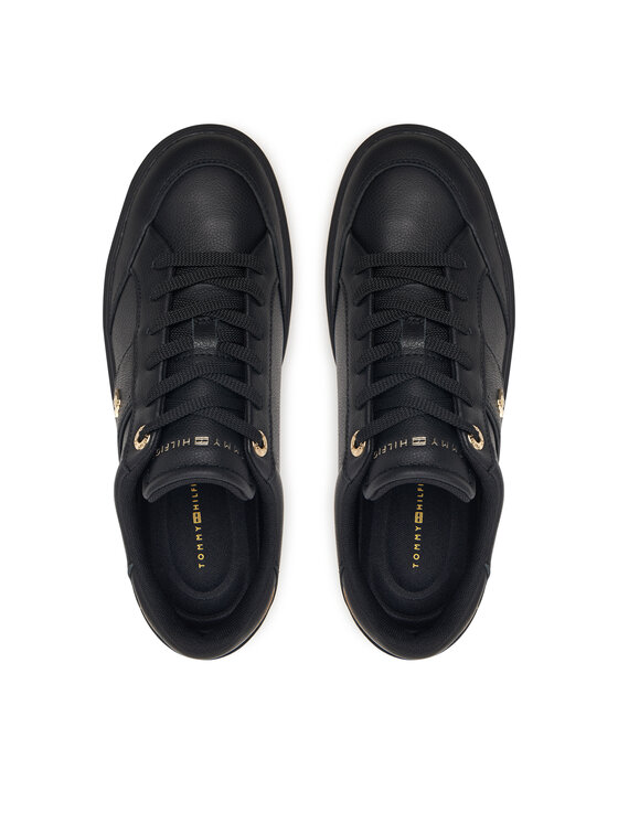 Tommy Hilfiger Superge Tommy Hilfiger Th Feminine Cupsole FW0FW09600 Črna