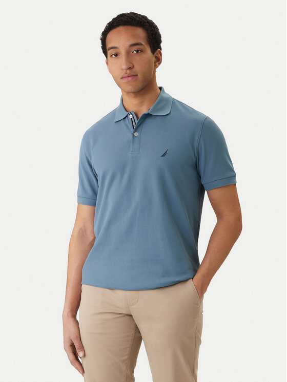 Nautica Nautica Polo Cabin NCCR0110 Blu Classic Fit