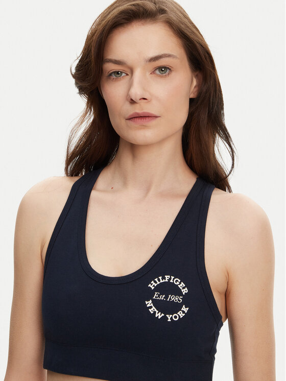 Tommy Hilfiger Tommy Hilfiger Top grudnjak UW0UW05891 Tamnoplava