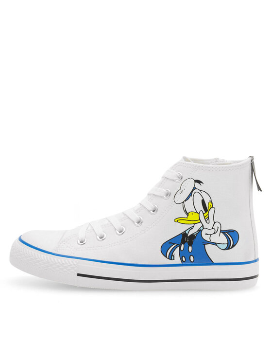 Donald Duck Modne superge Donald Duck CS-SS24-345DDON Bela
