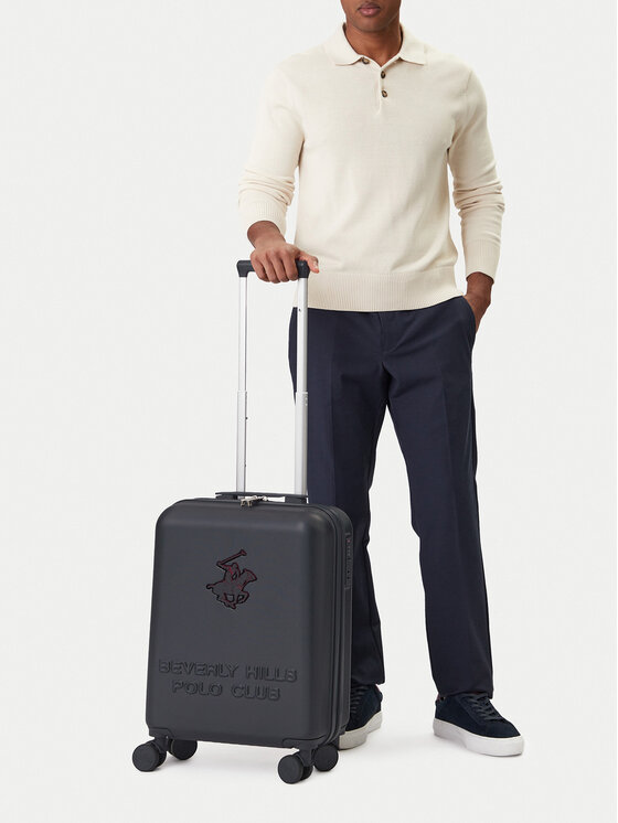 Βαλίτσα Καμπίνας Beverly Hills Polo Club CEO-BHPC-S-002-08-NAVY Σκούρο μπλε