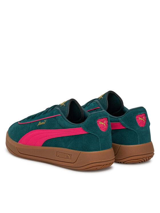 Puma Снікерcи Puma Club Klassika SD 400718 05 Зелений