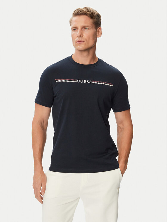 Guess Guess T-shirt Z6BI05 K6536 Tamnoplava Regular Fit