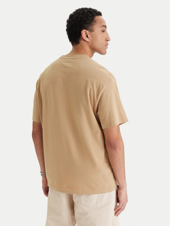 Quiksilver Quiksilver Camiseta Salt Water EQYZT08205 Beis Comfort Fit
