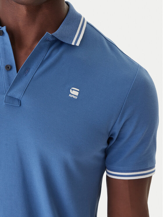 G-STAR G-STAR Polo Dunda D17127-5864 Μπλε Slim Fit