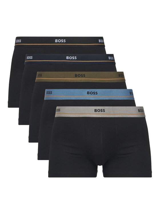 BOSS BOSS Set di boxer Trunk 5P Essential 50531660 Nero
