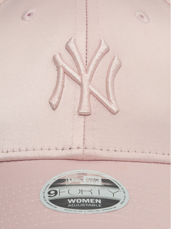 New Era Czapka z daszkiem New Era New York Yankees Satin 9Forty 60595369 Różowy