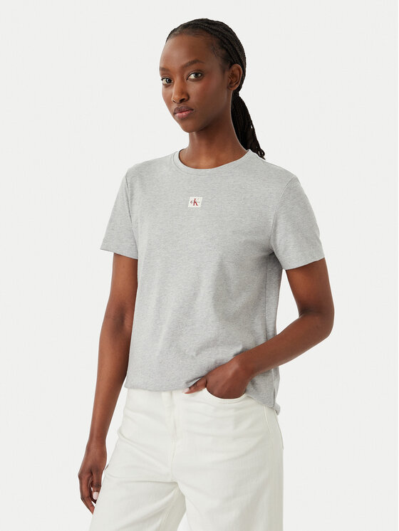 Calvin Klein Jeans Calvin Klein Jeans Camiseta LV047F227G Gris Classic Fit