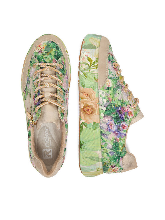 Rieker Sneakersy Rieker M7711-91 Barevná