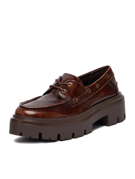 DeeZee Półbuty DeeZee CEO-LI25174-4 Brązowy