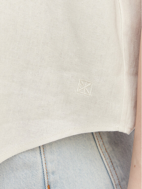 Calvin Klein Jeans Calvin Klein Jeans Ing Monogram LV04RC276G Világos bézs Slim Fit