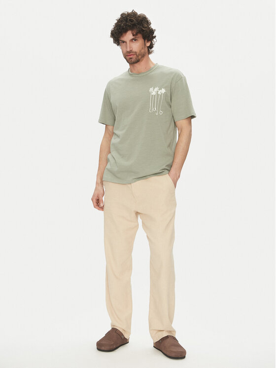 Liu Jo Liu Jo T-shirt QA5185 J7734 76206 Zelena Regular Fit
