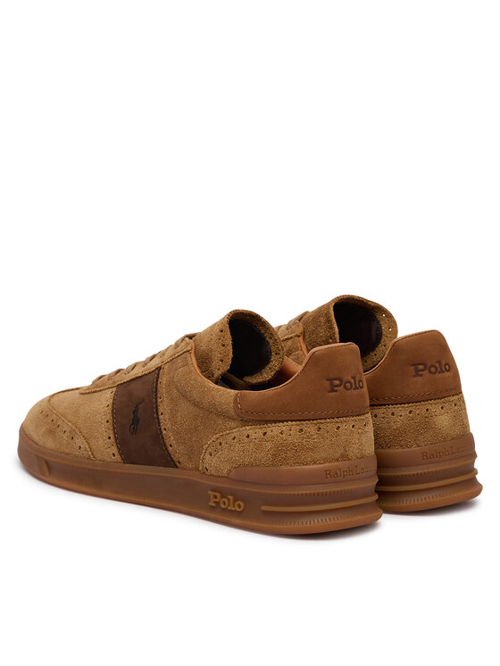 Polo Ralph Lauren Sneakers Polo Ralph Lauren Hrt Aera Bro 809P15728001 Marrone chiaro