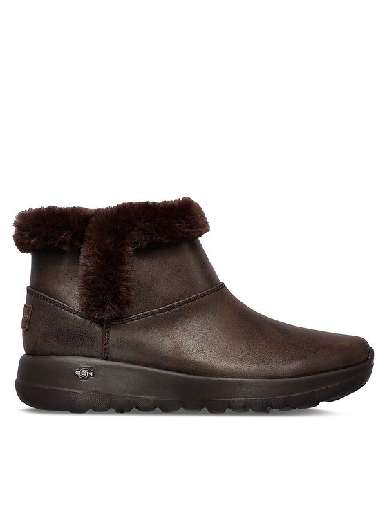 Skechers Ботильйони Skechers On-The-Go Joy Endeavor 144013/CHOC Коричневий