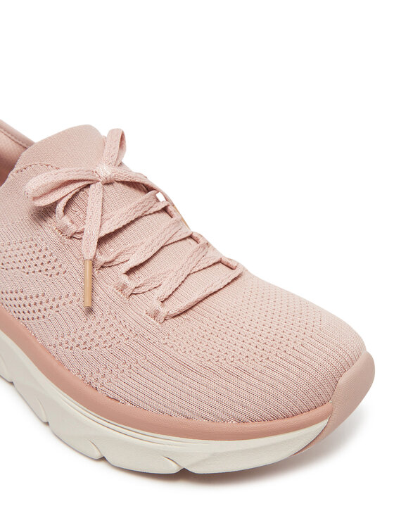 Skechers Sneakersy Skechers D'Lux Walker 2.0-Thrill Movement 150105/ROS Różowy