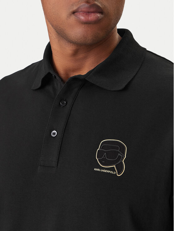 KARL LAGERFELD KARL LAGERFELD Polo 745025 561235 Negro Regular Fit