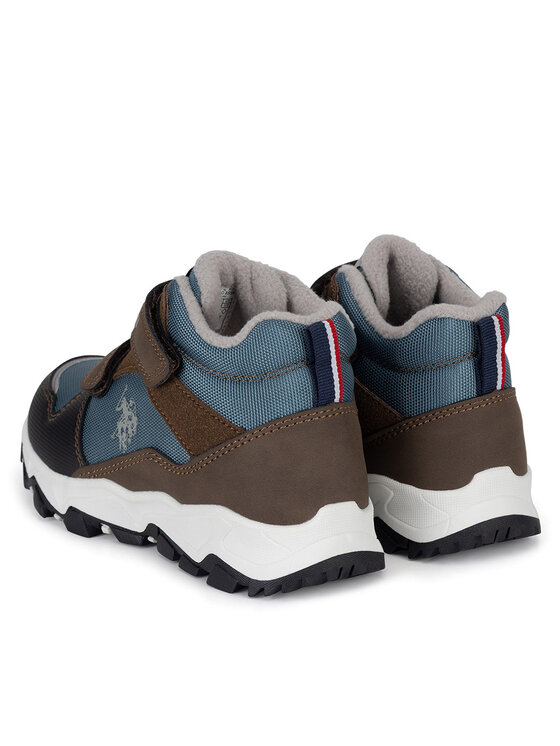 U.S. Polo Assn. Черевики U.S. Polo Assn. DANIEL001K/DTY1 Коричневий