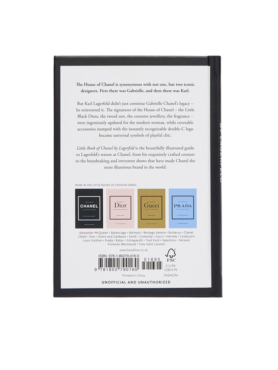 Welbeck Kniha Welbeck Little Book of Chanel by Lagerfeld 9781802790160 Biela