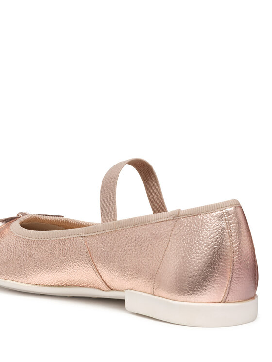 Geox Baleríny Geox Jr Plie' J4555D 44 C8014 M Ružové zlato