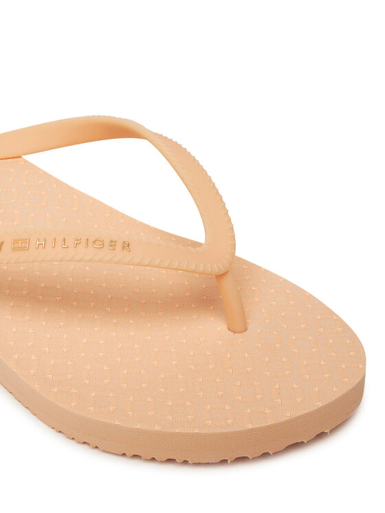 Tommy Hilfiger Flip flop Tommy Hilfiger Hilfiger Strap Beach Sandal FW0FW08736 Portocaliu